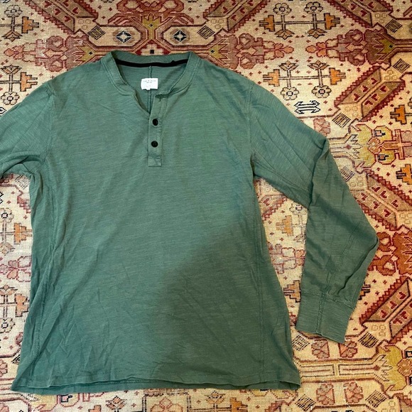rag & bone Other - Rag & bone mens green cotton long sleeve large